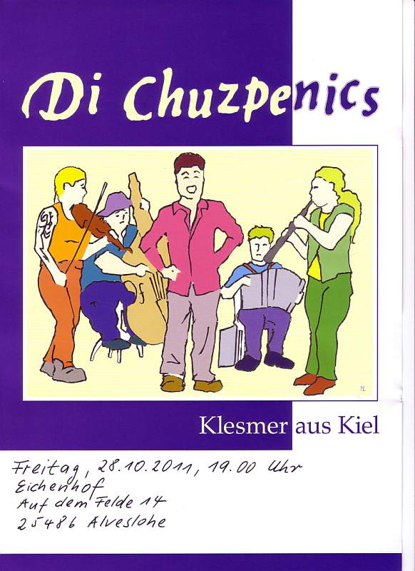 Di Chuzpenics Klesmer und jiddische Lieder aus Kiel