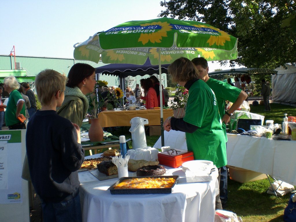 Das Grüne Marktfest in Alveslohe  ist immer eine anziehungspunkt für viele Besucher