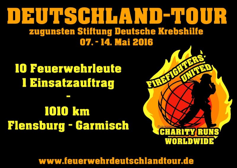 Deutschland-Tour zu Gunstern der Deutschen Krebshilfe macht Station in Alveslohe