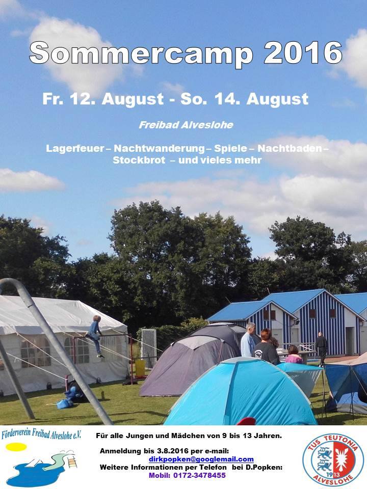 Sommercamp 2016 12.- 14. August