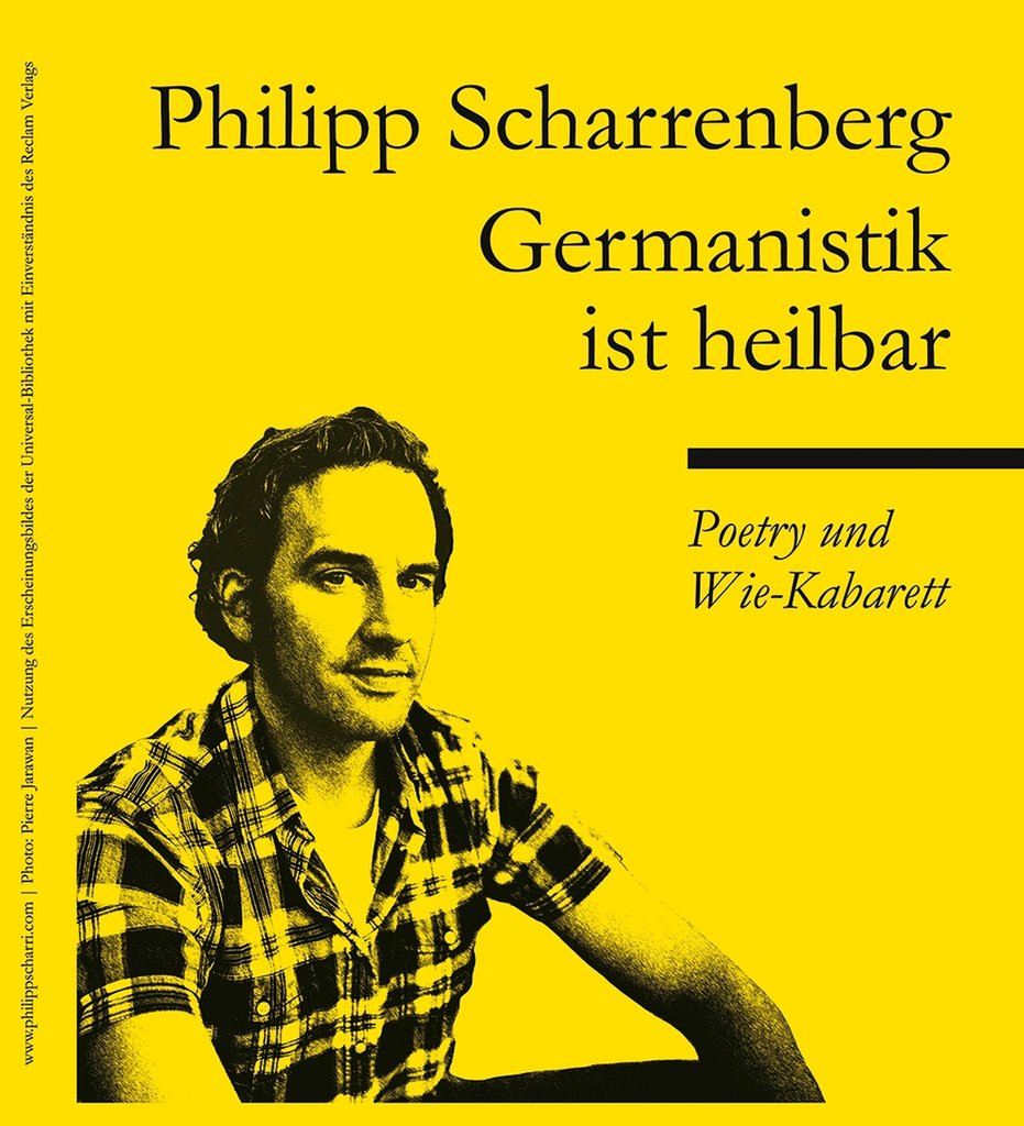 Kultur im Dorf Alveslohe präsentiert: Philipp Scharrenberg mit seinem Poetry udn Kabarett Programm  - Germanistik ist heilbar