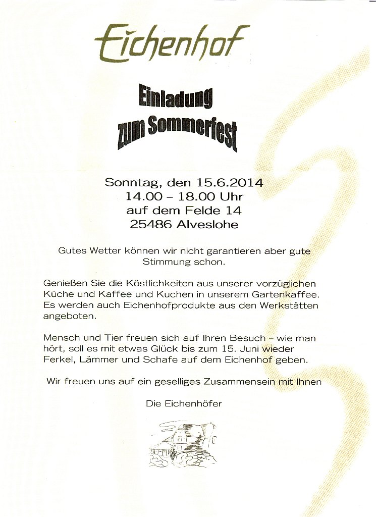 Eichenhof Sommerfest