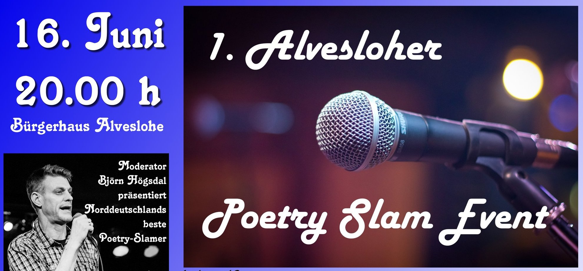 1. Alveslohe Poetry Slam