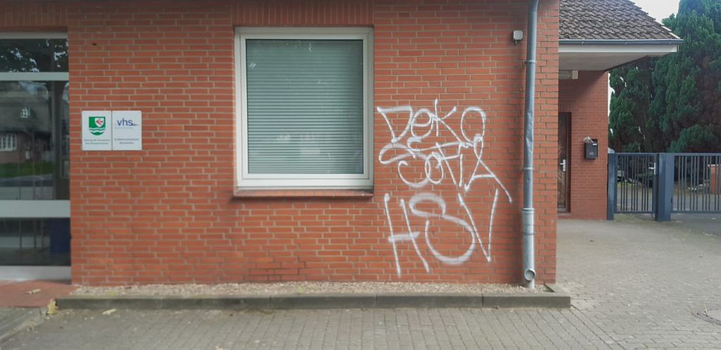 Vandalismus am Bürgermeisterbüro