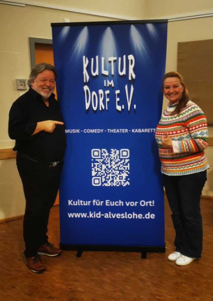 1. Vorsitzende Nancy Schiffer und 2. Vorsitzender Bert Krutzinna 